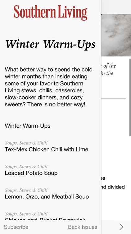 Southern Living Seasonal Recipes