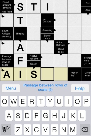 Crossword: Arrow Words. Smart Crossword Puzzles for iPhone screenshot 2