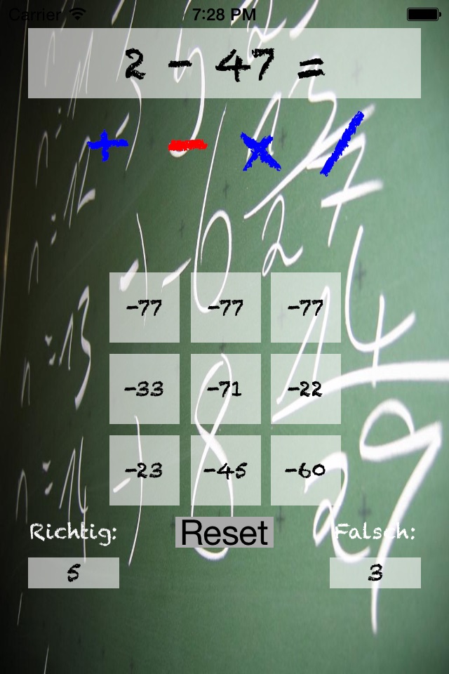 Mathe Quiz screenshot 2