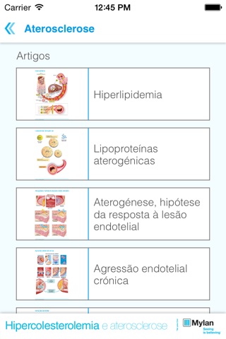 Aterosclerose e Hipercolesterolemia screenshot 2