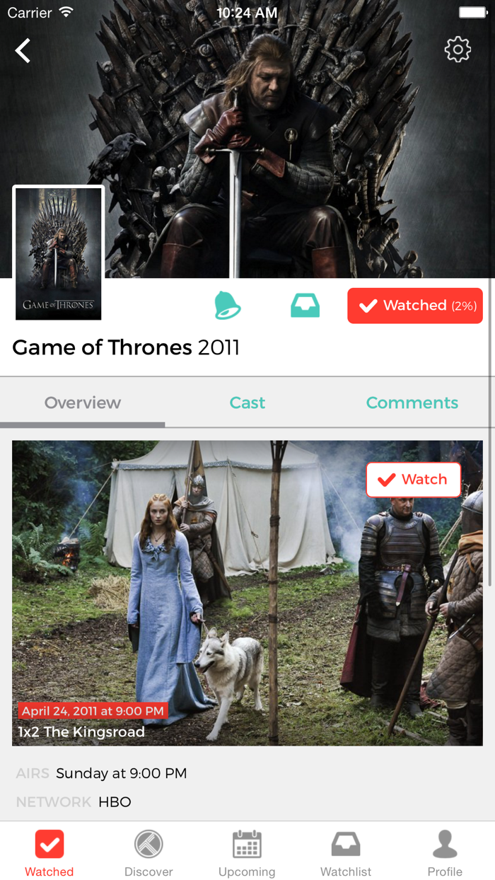 SeenIt - TV Show Tracker Trakt