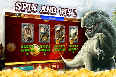 Super Jurassic Slot  -Real Lucky Asian Las Vegas Slots World Journey screenshot 3