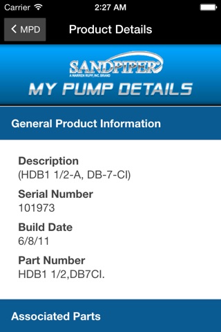 SANDPIPER Pump Tools and Pump Parts and Kits Locator for Air Operated Double Diaphragm AODD Pumps screenshot 4