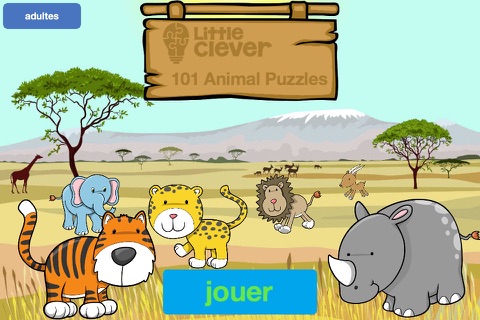 101 Animal Puzzles for Kids screenshot 4
