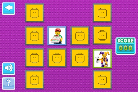 Memory Match for Kids - The lego minifigures edition screenshot 2