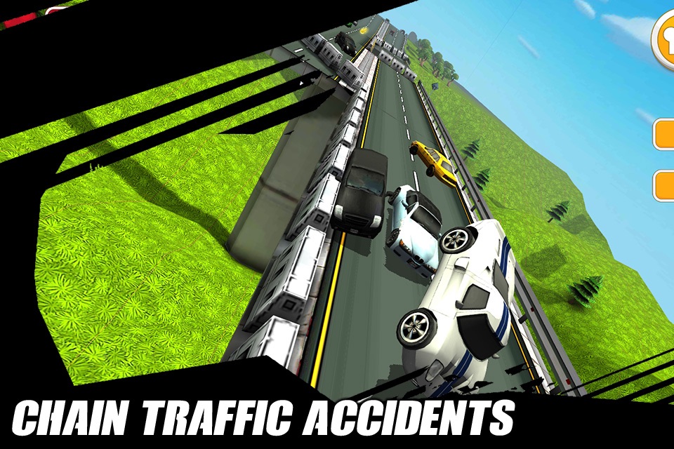 Traffic Crash - Highway Racer screenshot 3