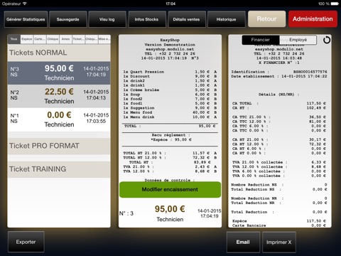 EasyShop - Cash Register screenshot 3