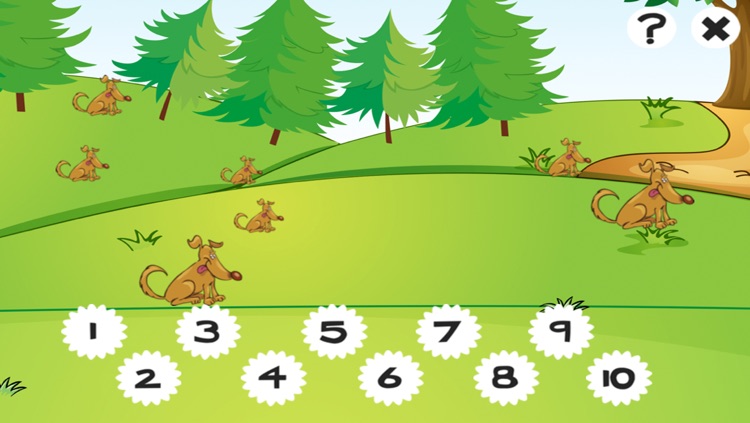 123 Count-ing Number-s Kids Game-s: Free Play-ing & Brain Training With Dogs screenshot-3