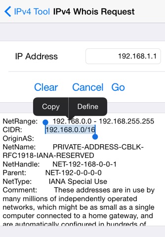 IPv4Tool screenshot 4