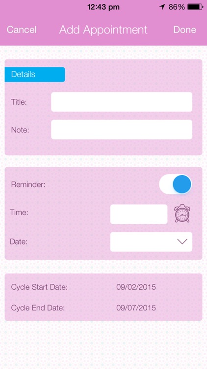 My IVF Tracker