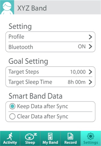 XYZBand screenshot 3