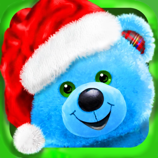 Build A Teddy Bear - A Bear’s Hug In A Christmas Gift Card - Educational Care Kids Game icon
