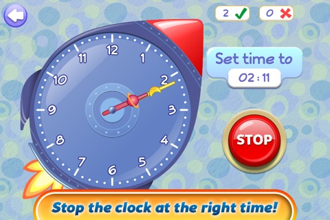 Fun Telling Time Games - Learning How to Read the Clock with Interactive Analog Clocks screenshot 3