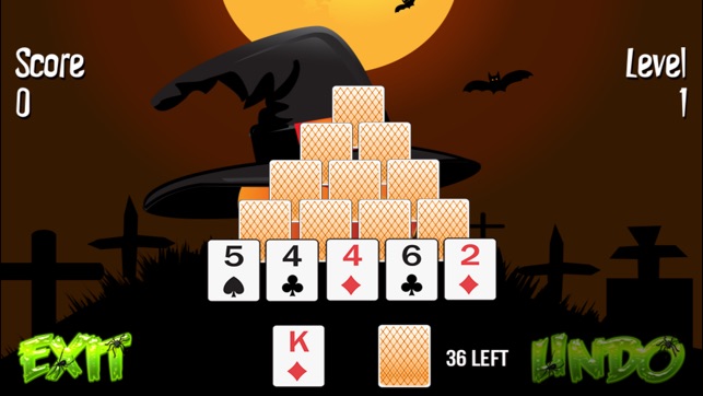 Pyramid Solitaire Halloween(圖4)-速報App