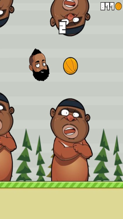 Flappy Ballers - Endless Jumping Basketball Player