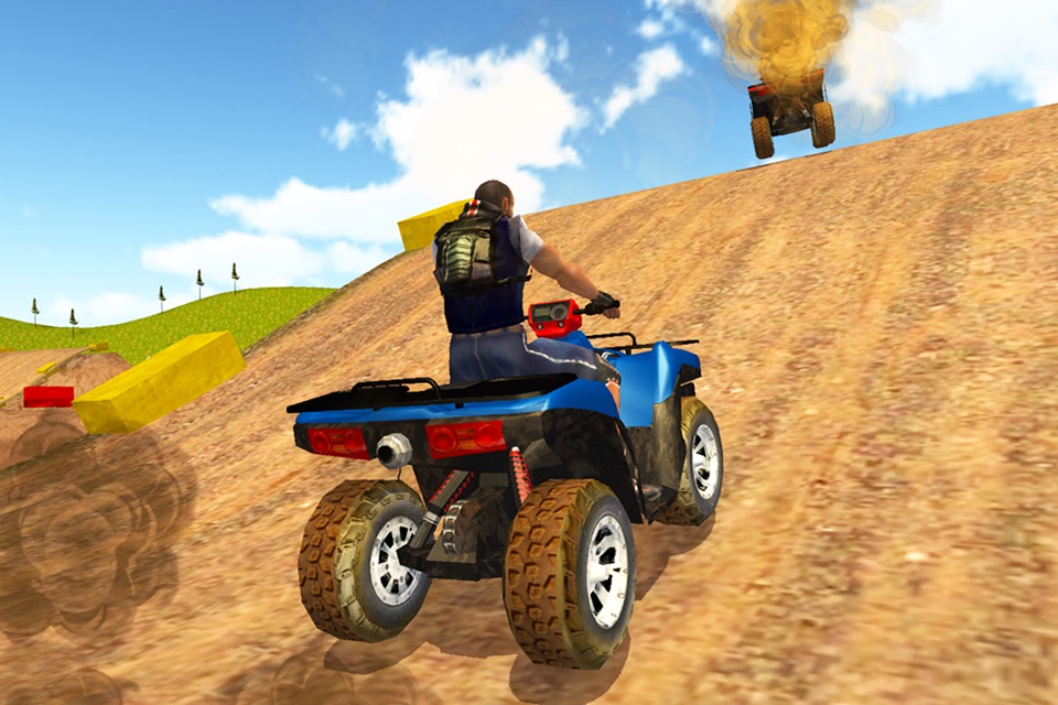 ATV Stunt Bike Race Free screenshot 3