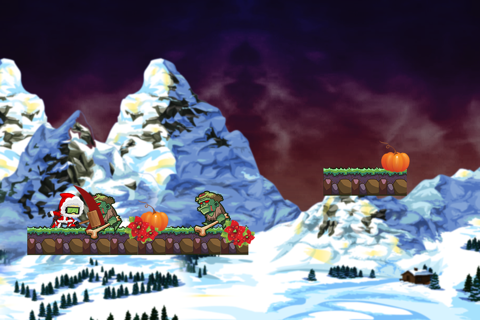 A Halloween for Christmas – Merry Xmas Snow Run screenshot 3