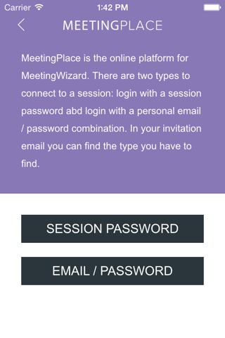 MeetingWizard Mobile Client screenshot 3