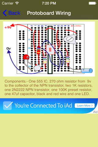 Timer IC 555 Tool screenshot 2