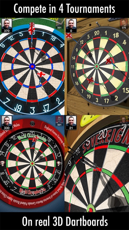 Bulls i 3D Darts