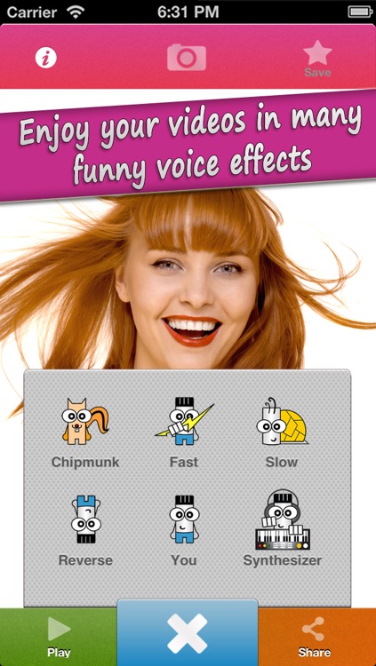 Voicy Helium Voice Change.r & Record.er - Transform.er your video.s into fun.ny chipmunk effect.s