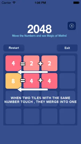 Game screenshot 2048! Maths Magic mod apk