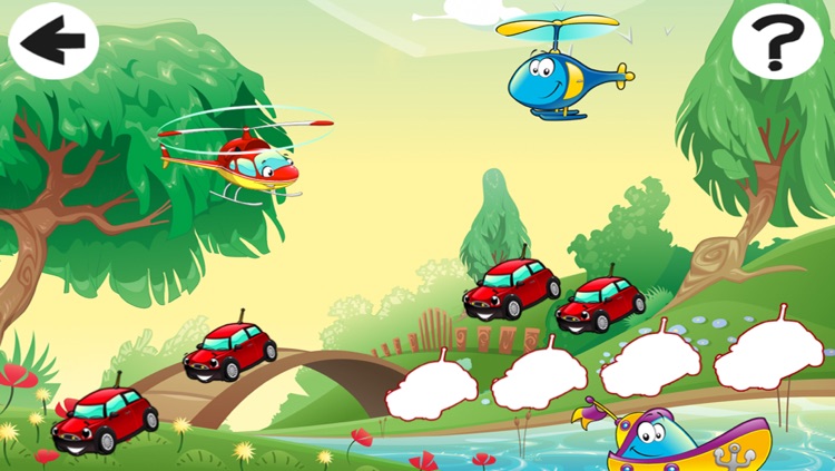 Animated Air-plane and Car-s Game-s: Tricky Sort-ing For Kids and baby screenshot-3