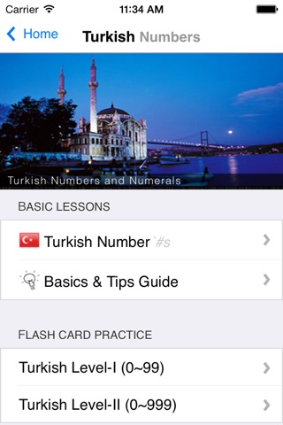 Turkish Numbers, Fast! (for trips to Turkey) screenshot 2