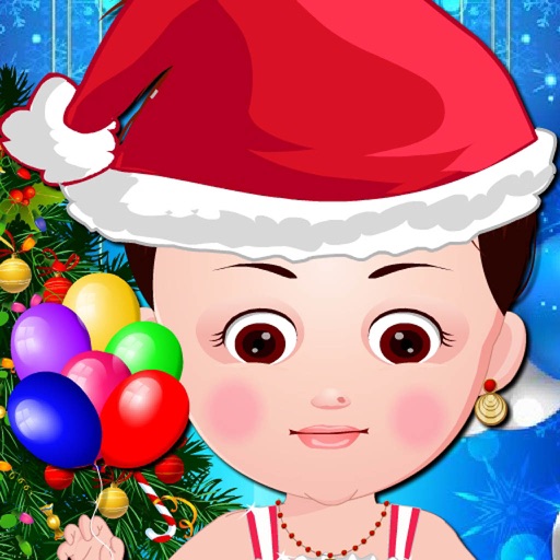 Christmas Baby Dress up Icon