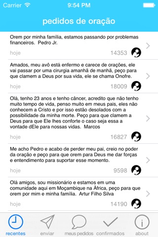 pray4me - pedidos de oração screenshot 3