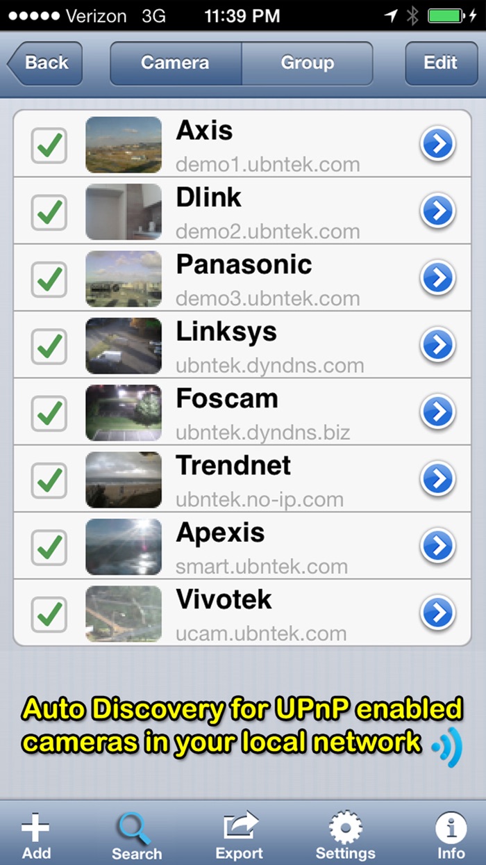 uNetCams Multicam  Record