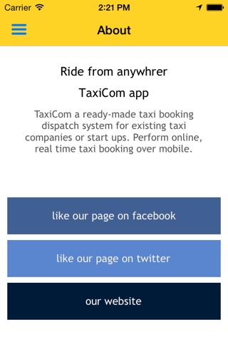 TaxiCom screenshot 3
