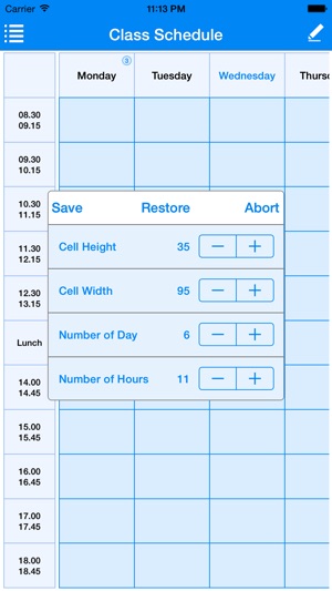 Class Schedule(圖2)-速報App