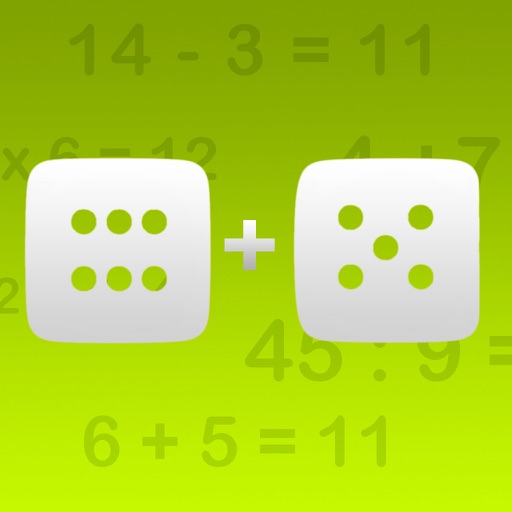 Dice Math EN iOS App