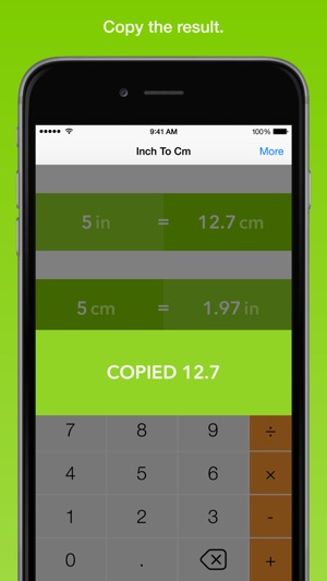 Inch To Centimeter, the fastest length converter(圖3)-速報App