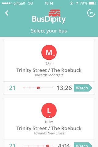 BusDipity screenshot 3