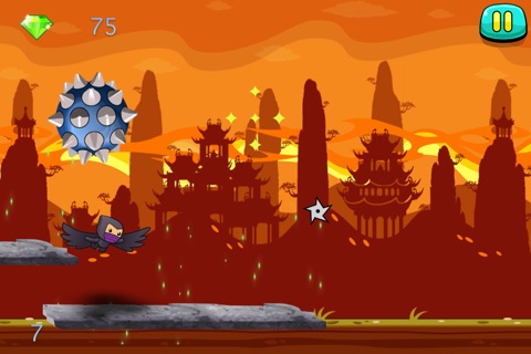 A Pet Flappy Ninja In An Epic Air Battle Showdown! - Free screenshot 4