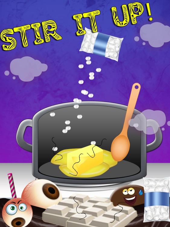 Woods Witch Gross Treats Maker - The Best Nasty Disgusting Sweet Sugar Candy Cooking Kids Games for iPad