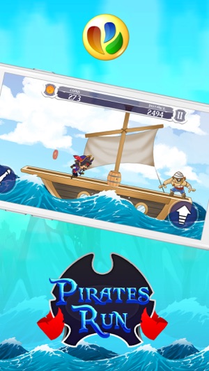 好玩的海盜運行 - Fun Pirates Run Free Game(圖4)-速報App