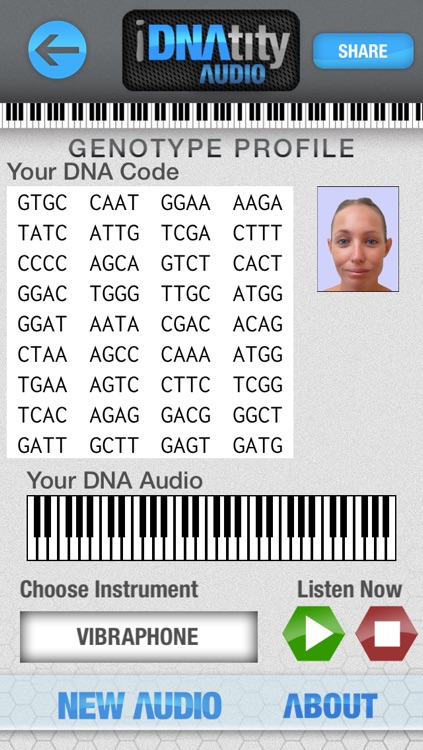 iDNAtity Audio - music from your genes screenshot-4