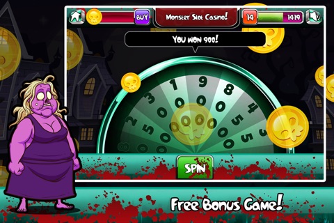 A Monster Slot Casino Blast - Win Big Vegas Halloween Gambling screenshot 4