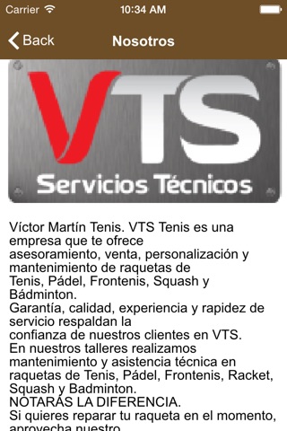 VTS Tenis screenshot 2