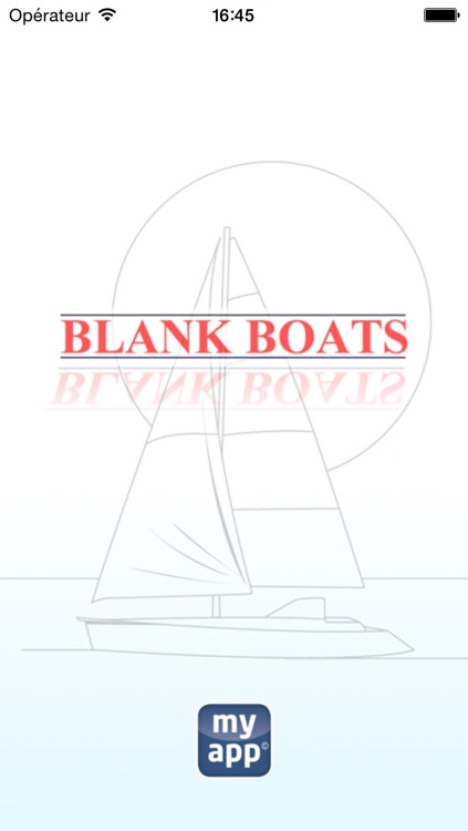 Blank Boats