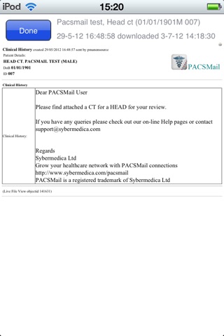 PACSMail screenshot 4