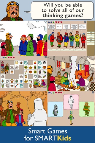 Smart Kids : Surviving in the Andes PREMIUM - Intelligent thinking activities to improve brain skills for your family and school screenshot 3