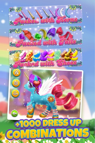 Lil Princess Pony Dress up Pretty Fashion maker game for Little Girl-y aria kids screenshot 3