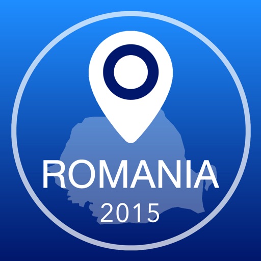 Romania Offline Map + City Guide Navigator, Attractions and Transports icon