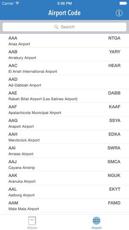 AviationABB - Aviation Abbreviation and Airport Code screenshot-3