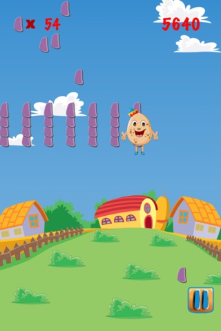 Mister Potato Dash! - A Veggie Flight Quest- Free screenshot 3