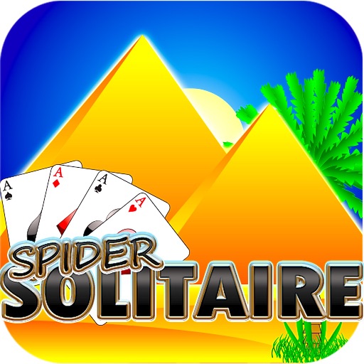Pharaoh's Pyramid Spider Solitaire PRO - Way Casino Blitz Classic Solitaire Free Edition Icon